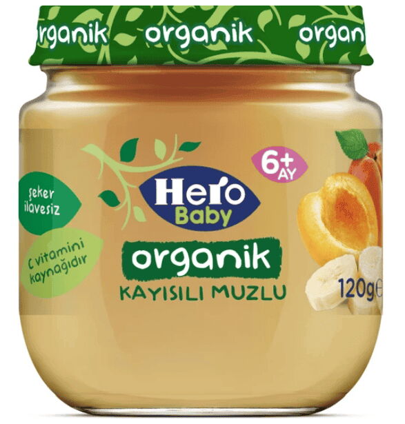ULKER HERO BABY ORG. KAYISILI 120  GR