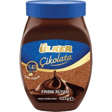 ULKER CIKOLATA FINDIK RUYASI 625GR