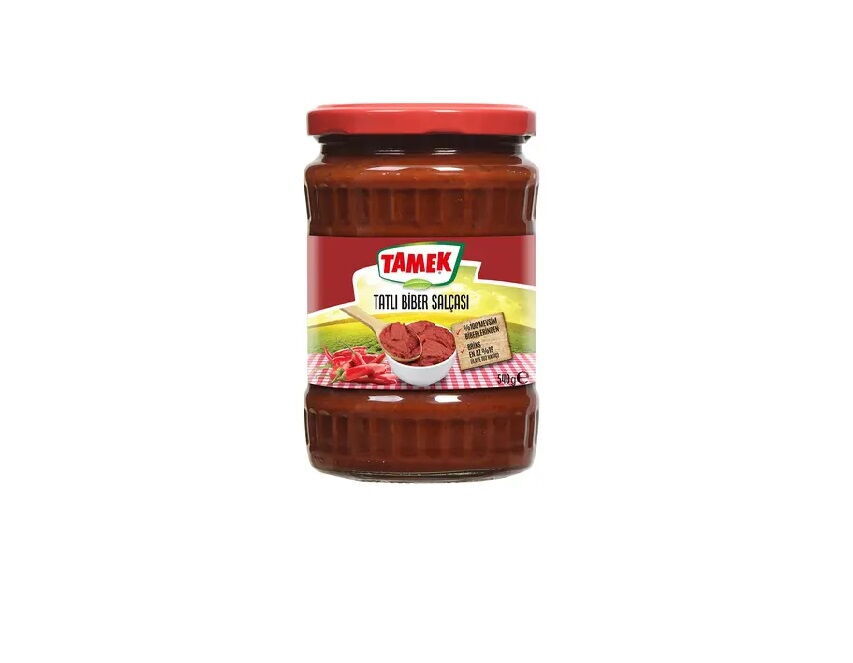 TAMEK BIBER SALCASI ACILI 540 GR*12 LI