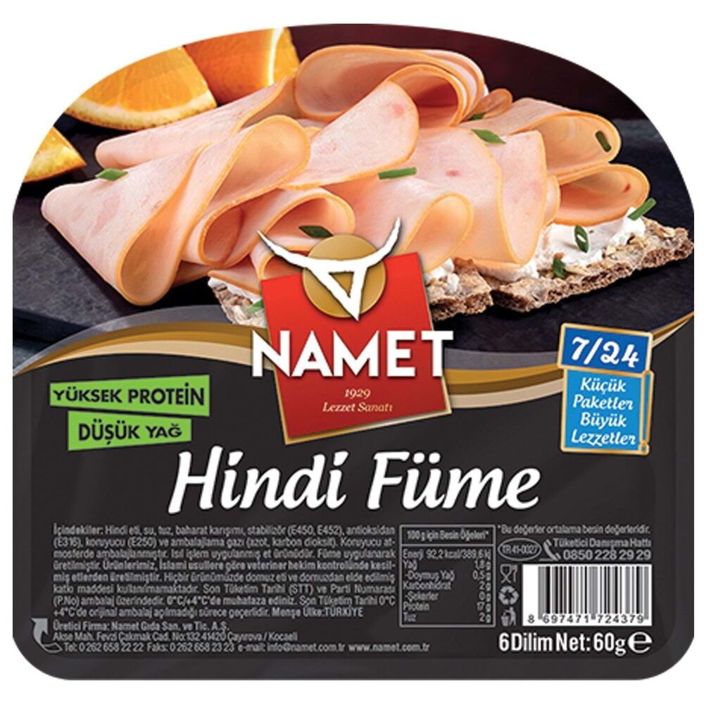 NAMET HINDI FUME 6 DILIM 60GR