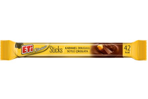 ETI CIK.STICK KARAMEL 8GR #1