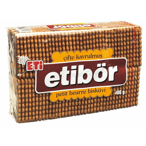 ETI ETIBOR 400 GR BISKUVI CIFTE KAVRULMUS #1