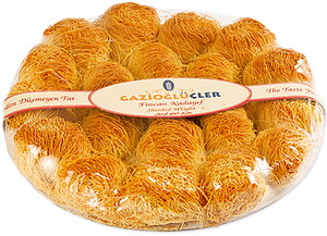 GAZIOGLU UCLER FINCAN KADAYIF 500 GR #1